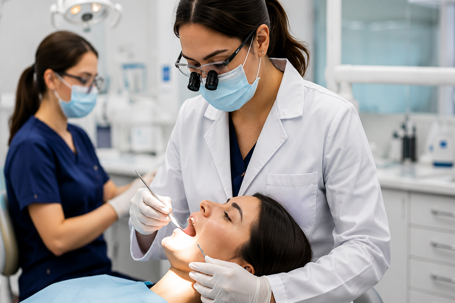 Dental clinic student training